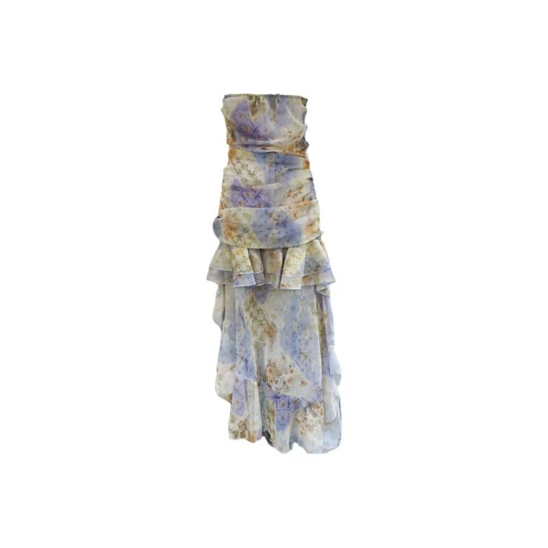 FINDSME GAGA Sleeveless Dress Women's Purple-1