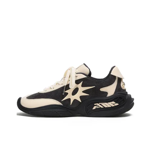 ADCDAVINCI Sun Collection Anti Slip Wear Resistant Low Top Chunky Sneakers Unisex Champagne Apricot