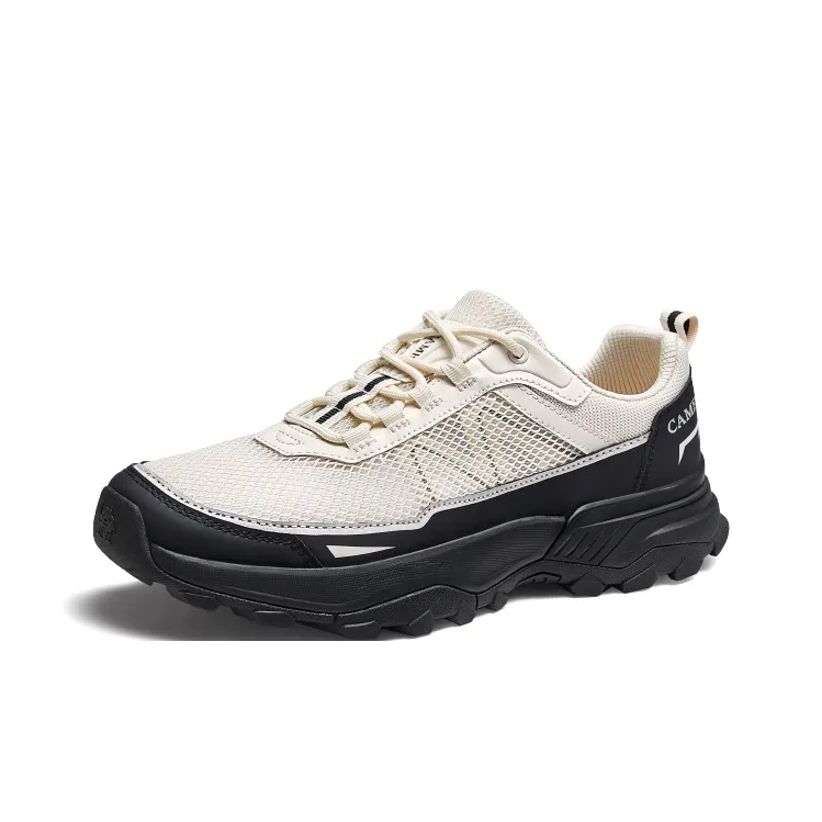 CAMEL Breathable Height Increase Low Top Hiking Shoes Men's-0