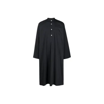 Birkenstock X Tekla Mandarin collar Organic Cotton Shirt