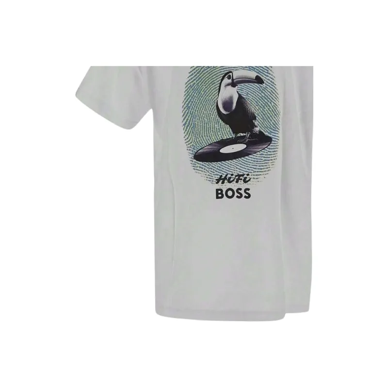 HUGO BOSS T Shirts Men White-2