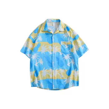 CLOR Shirts Unisex Hawaii Blue