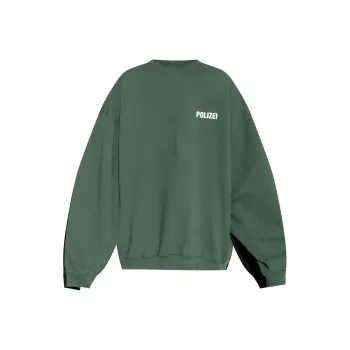 Vetements Logo Printed Crewneck Sweatshirt