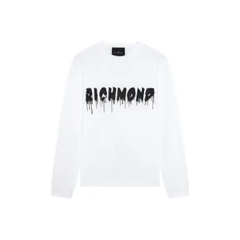 JOHN RICHMOND Sweatshirt Men's Raw White