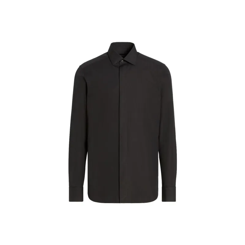 Ermenegildo Zegna Trofeo Silk Shirt-0