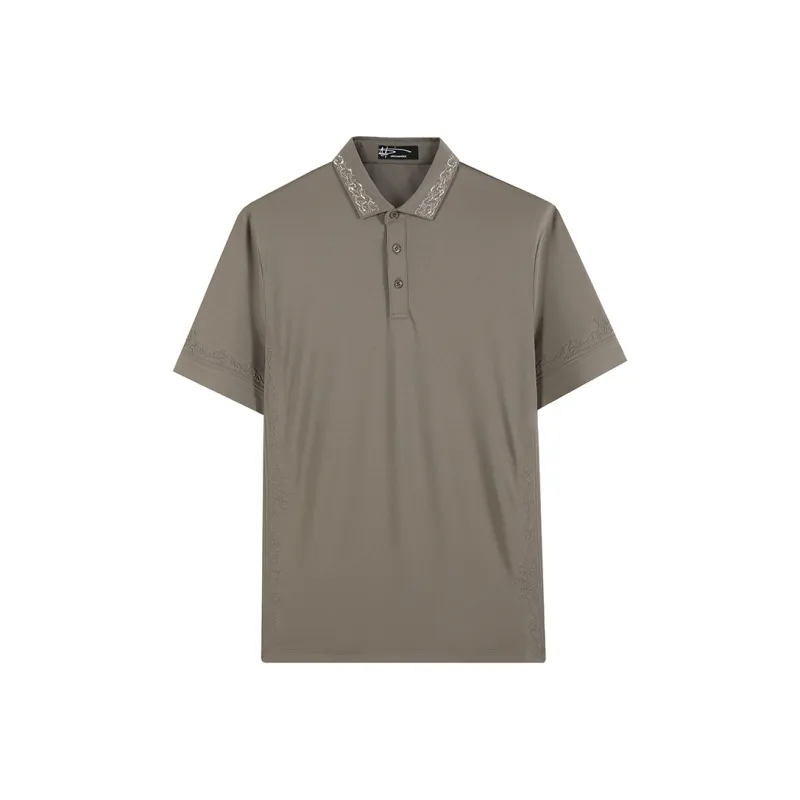 ANDREW MACKENZIE Polo Shirt Men's Khaki-0