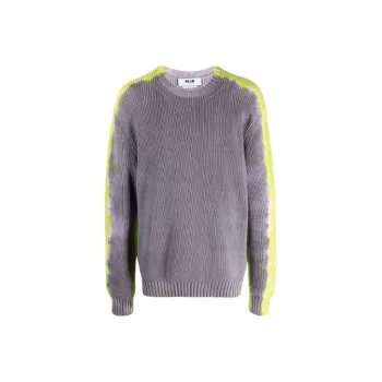 MSGM Sweaters Men Gray