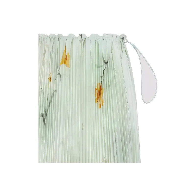 Balenciaga Floral Print Drawstring Skirt-3