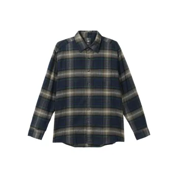 UNIQLO Shirts Men Dark Green