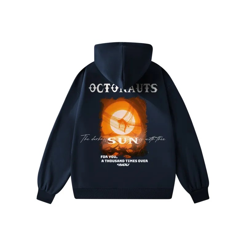 Small Columns Under The Sea Hoodie Unisex-2