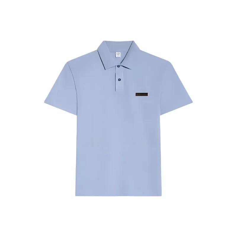 BERLUTI SS24 Polo Shirt Men's Light Blue-0