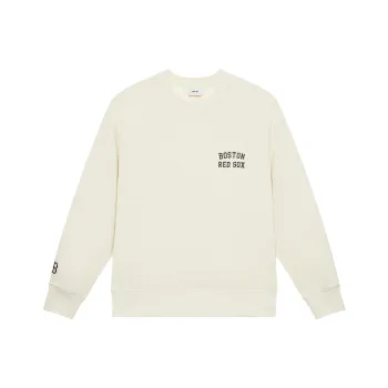MLB Boston Red Sox Basic Collection 24FW Sweatshirt Unisex Dark Cream