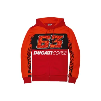 Ducati Sweatshirts Unisex Red