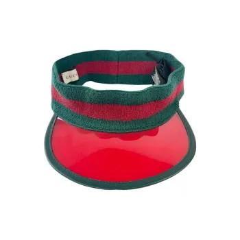 GUCCI Cotton Sun Protection Hats Women's Red
