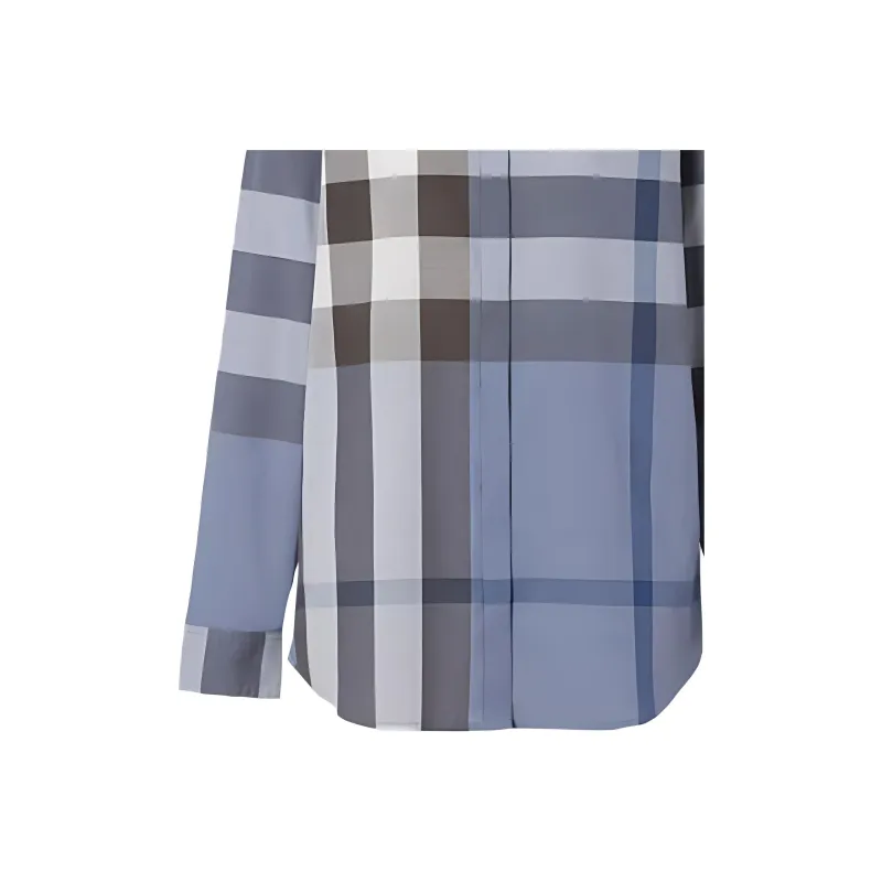 Burberry Shirts Women's Dark Sky Blue-1