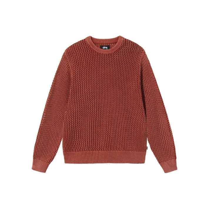 Stussy Pigment Dyed Loose Gauge Sweater-3