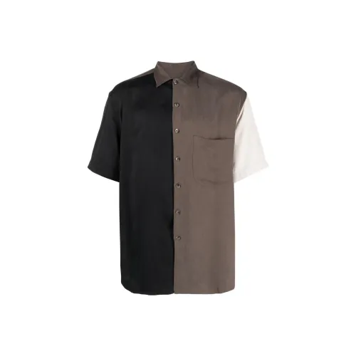 SONG FOR THE MUTE Colourblock Short shirt Shirt