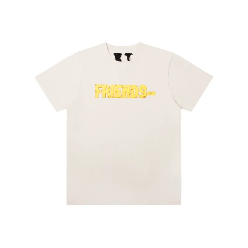 VLONE T Shirt Unisex Beige Yellow-1