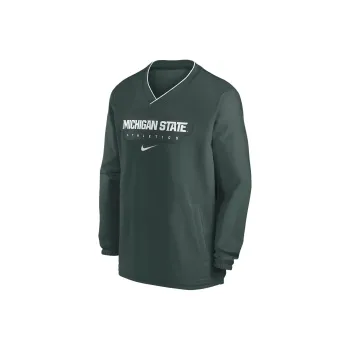 Nike Michigan State Spartans Sideline Men's Nike College Long Sleeve Windshirt