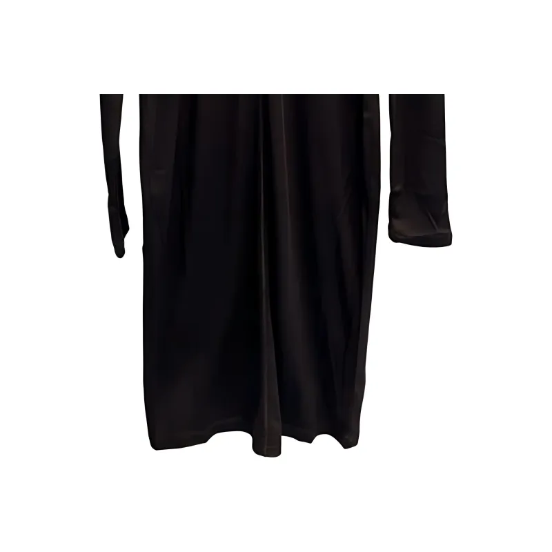 MIU MIU Silk Jersey Dress Nero-2