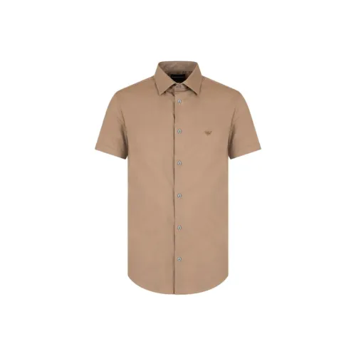 EMPORIO ARMANI Shirt Men's Dark Brown