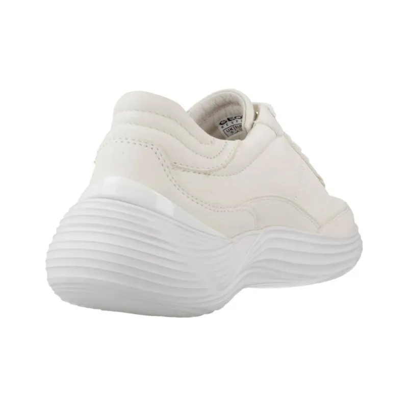 GEOX FLUCTIS Low Top Casual Shoes Women's Beige-4