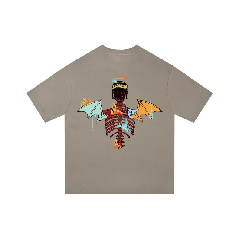 *EVAE+MOB Skull Series T Shirt Unisex-30