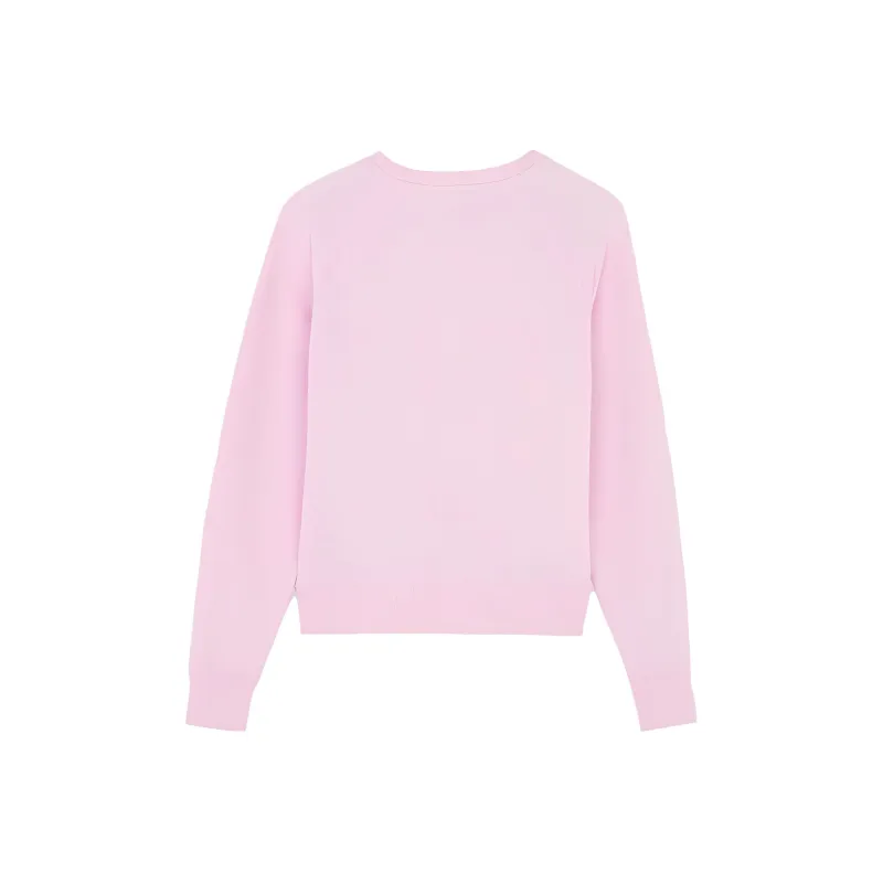 Maison Kitsune Fox Patch Crewneck Sweatshirt-1