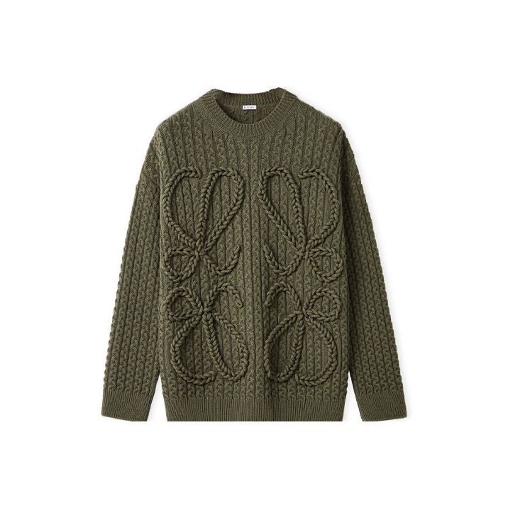 Loewe Green Sweaters on Sale & Authentic - POIZON