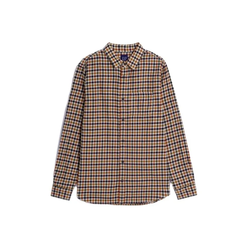 GAP Shirts Men Multicolor Plaid-0