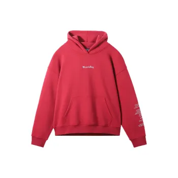 Muscle Dog Sweatshirt Men's Dark Red