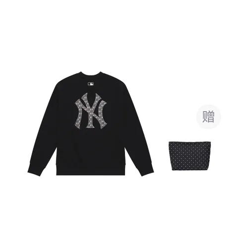 MLB MONOGRAM Collection New York Yankees 24FW Sweatshirt Unisex Black