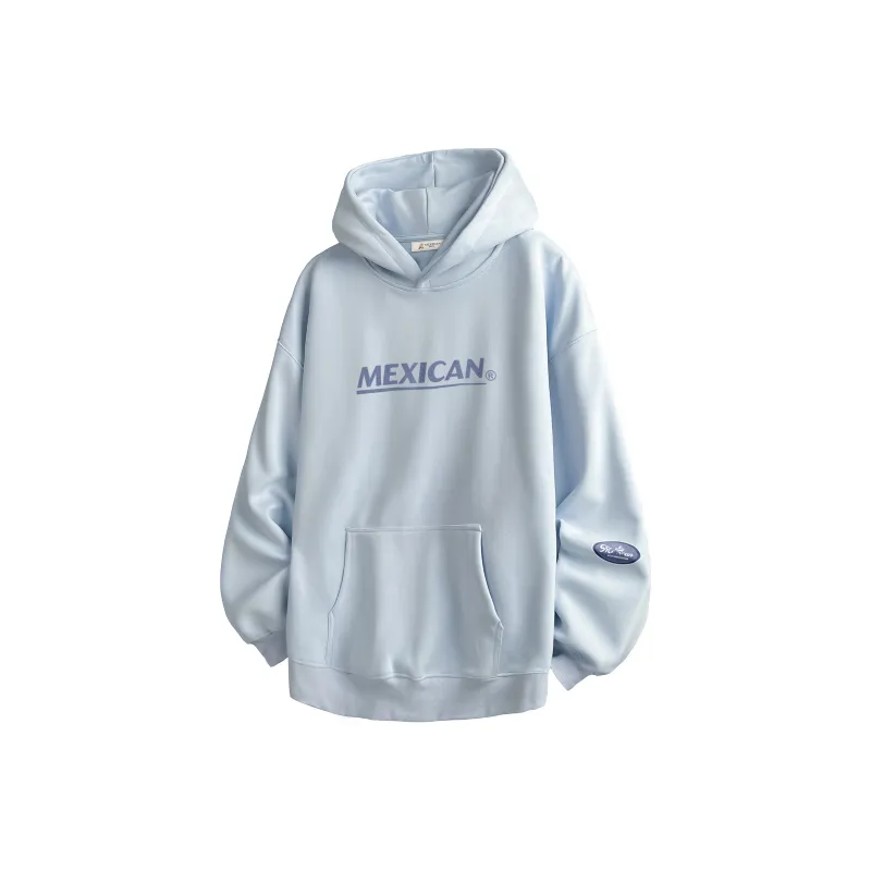 MEXICAN Sweatshirt Unisex Sky Blue-0