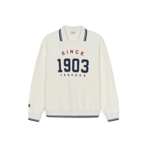 MLB New York Yankees Sweatshirt Unisex Cream