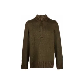 Maison Margiela Half Zip Knit Jumper