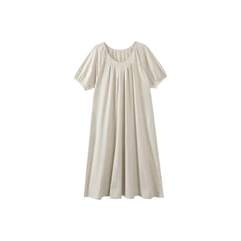 Lan Miao Nightgown Women's Light Gray