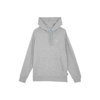 PUMA Casual Hoodie Sweatshirt Unisex Gray