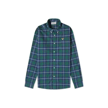BARBOUR Shirts Men Green
