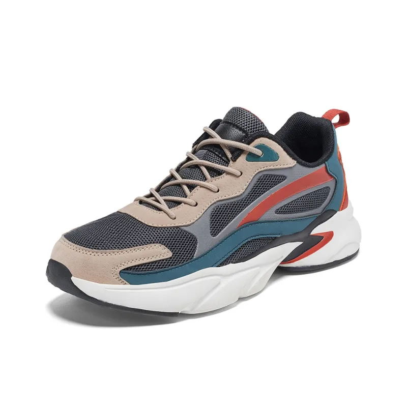Vxv Shock Absorbers Slip Resistant Breathable Low Top Casual Shoes Men's-3
