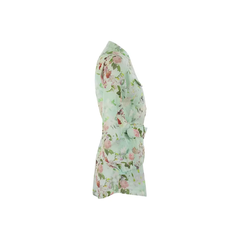 MC2 Saint Barth Hanniel Floral Printed Belted Playsuit-2