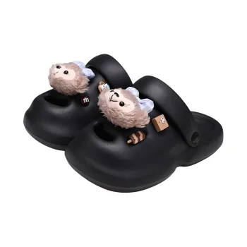 Yu Pu Summer Home Squashy And Bouncy Feeling Slippers Indoor Cute Cartoon Slip Resistant EVA Breathable Slippers