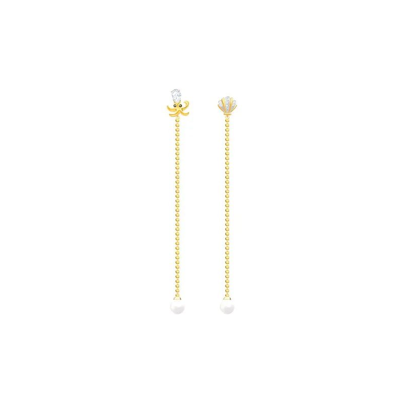 Swarovski Metal Stud Earrings Women's-1