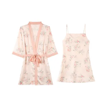 LoveEsteem Pajama Set Women's Apricot Pink
