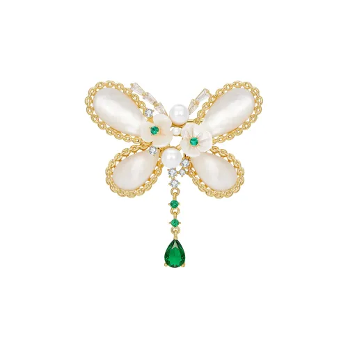 JAY Faux Pearl Brooches Women's
