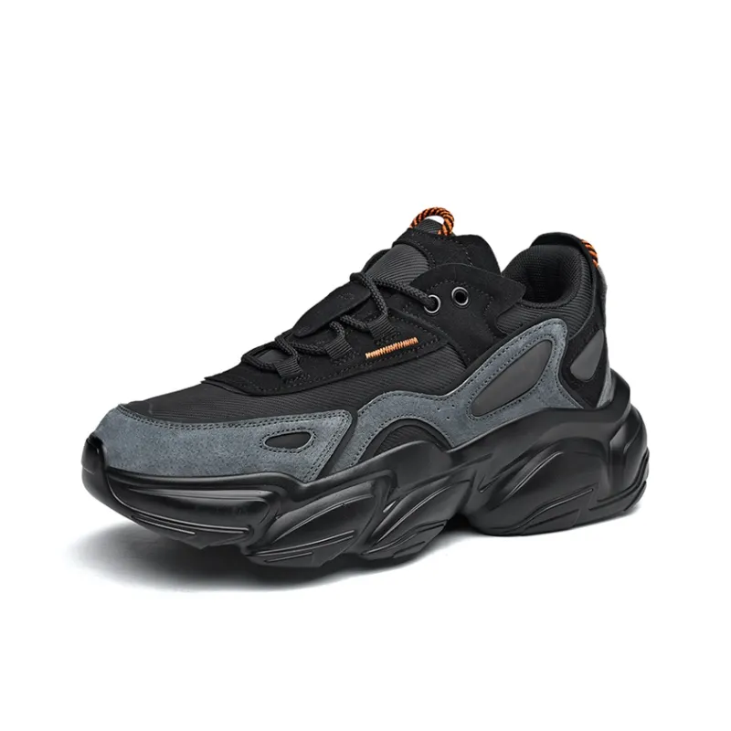 OUBT Slip Resistant, Abrasion Resistant, Breathable Low Top Chunky Sneakers Unisex-1