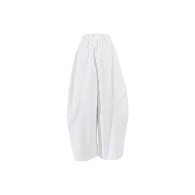 Wen Shan Casual Pants Women's White-7