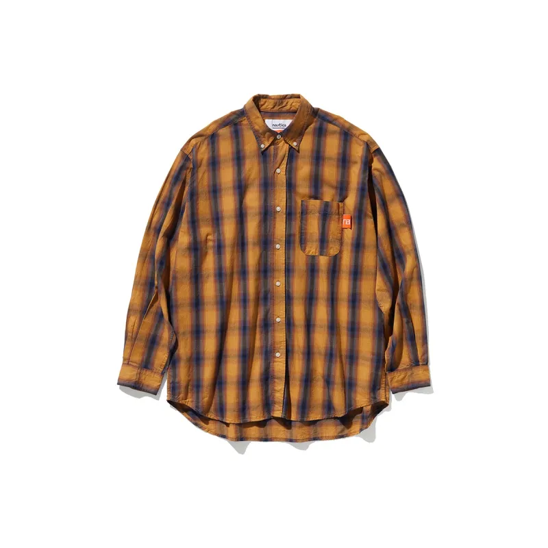 Nautica White Sail Shirts Unisex Light Brown-0