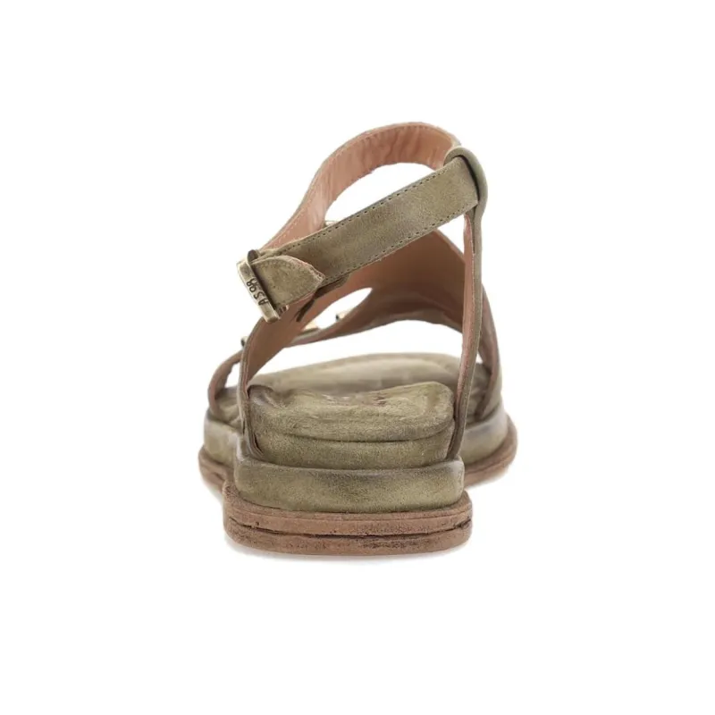 AirStep SPOON One Strap Sandals Women's Green-6