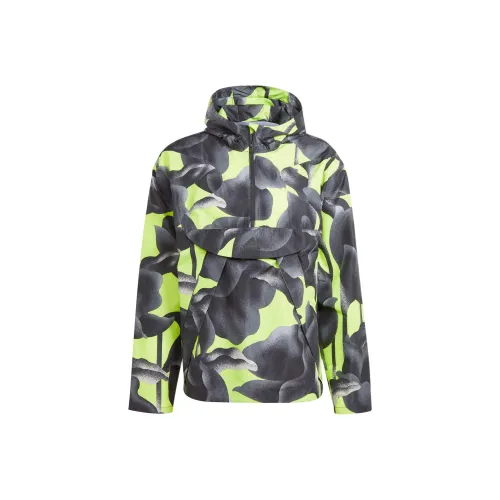 Adidas CITY ESCAPE WINDBREAKER Sweatshirt Men's Black/Bright Lemon