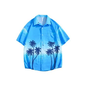 CLOR Shirt Unisex Band Aid Blue